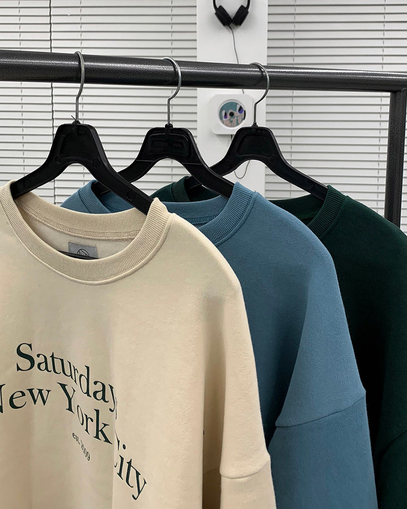 サーズデイラムナッピングスウェットシャツ / NT Thursday Lamb Napping Sweatshirt (3 colors)