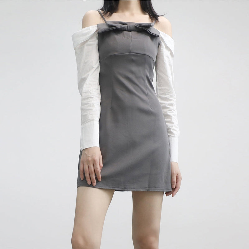 センスリボンビスチェドレス/Senses Ribbon Bustier Dress