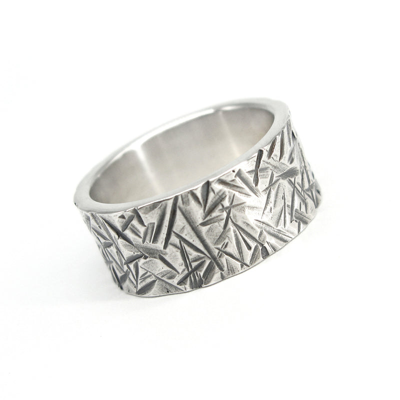 ラフ9シルバーリング / Rough9 silver ring (4596819591286)