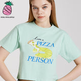 ピザクロップドTシャツ / PIZZA CROPPED T-SHIRT