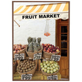 フルーツマーケット ポスター / fruit market poster