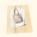 Aeiou Logo Bag (Cotton 100%) Soybean milk