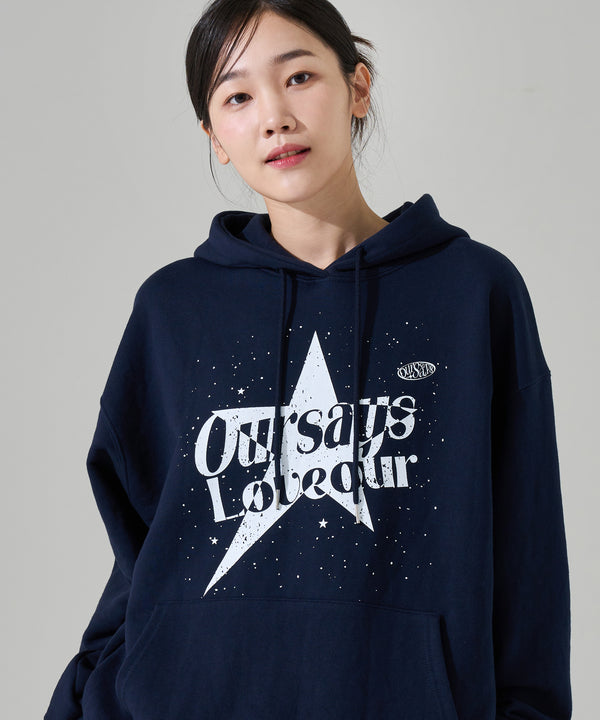 Our Star Hoodie Navy