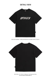 ハニーロゴ Tシャツ / CHARMS HONEY LOGO T-SHIRT BK