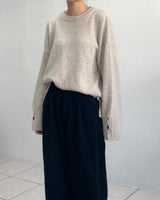 Is wool slit overfit knit (5C) (4637779394678)
