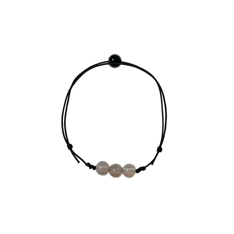 ダーククラウドジェムストーンブレスレット / Dark clouds gemstone bracelet