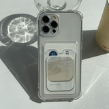 Capture moment Card Storage sea Phone Case