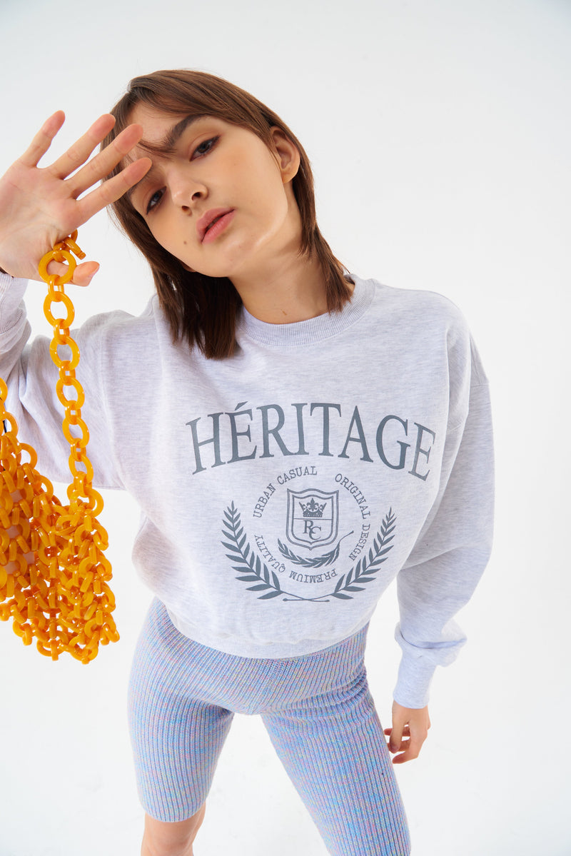 ヘリテージ スウェットシャツ / Heritage Sweatshirts Light melange
