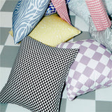クッションカバー/  cushion cover - small checkerboard