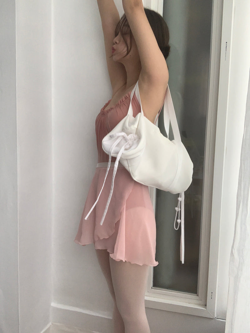 リボンバレエバッグ/bitteschon ribbon ballet bag