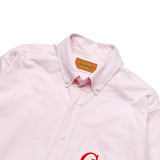 [Call Me Baby] Baby Cropped Oxford Shirts (Pink) / クロップオックスフォードシャツ (Pink) (6627533652086)