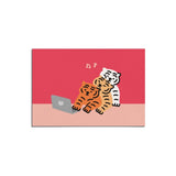 THREE TIGERS POST CARD (6538760683638)