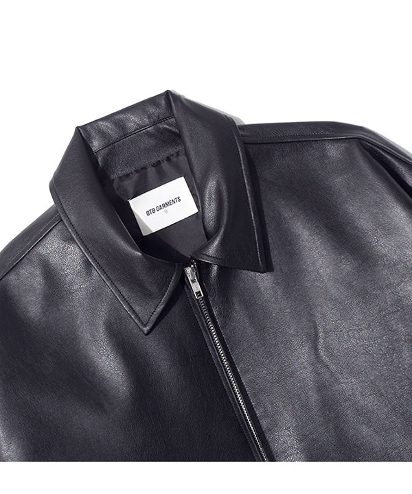 BN Vegan Leather Single Jacket (Black)