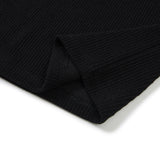 Square Ribbon Long Sleeve [BLACK] (6618529300598)