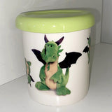 Dragon doll mug (green)
