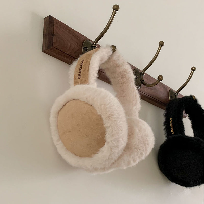 ベアアグイヤーマフ / [Wool 30%/Natural Leather] Bear Ugg Earplugs