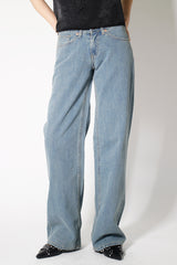 メディアムブルーローライズデニムパンツ / no.428 Medium Blue Low Rise Denim Pants
