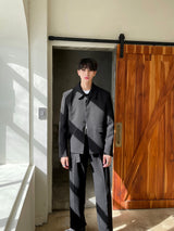 ASCLO Minimal Trendy Suit (Black) (6568525070454)