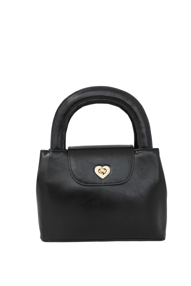 ジャネット ハート ビンテージ ミニ レザー トートバッグ / Janet Heart Vintage Mini Leather Tote Bag Bag