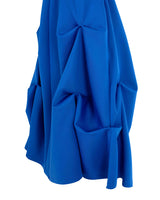 ピンタックジャージードレス/DOZI - Pintuck Jersey Dress _ Blue