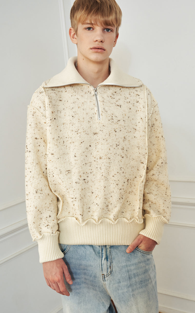 ZIP-UP COLLAR WOOL TURTLE NECK KNIT_[IVORY] (6637724991606)