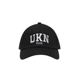 UKNロゴ刺繍ボールキャップ / UL:KIN UKN Logo Embroidery Ball Cap_Black