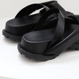 ボールドストライプサンダル/rooney bold strap sandals