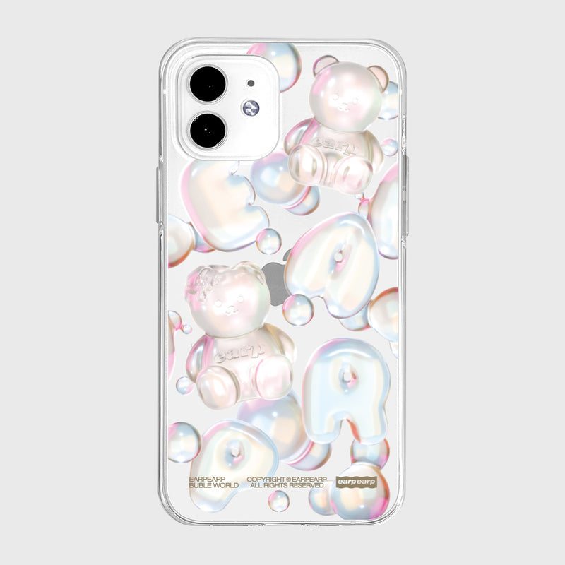 COVY BUBBLE WORLD-PINK(JELLY CASE) (6615438262390)
