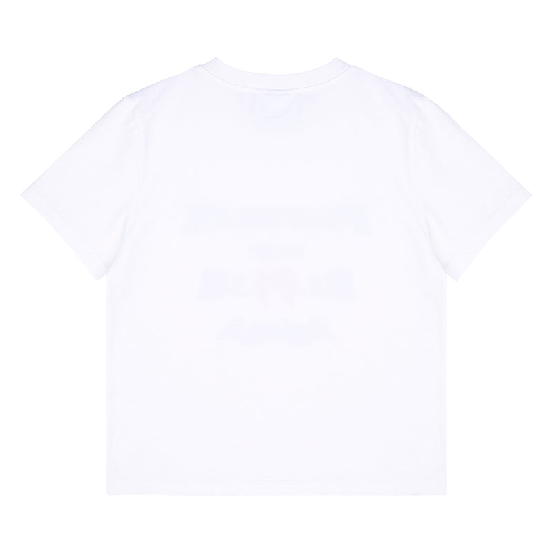 FWBA crop T shirts [White] (6535245168758)