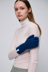 TRIKXI muffler gloves set_navy