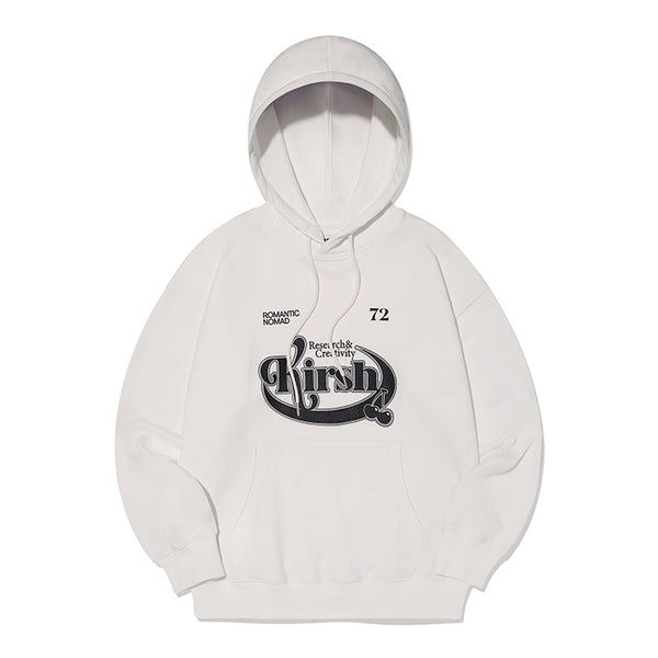 SPORTY GRAPHIC HOODIE [WHITE]