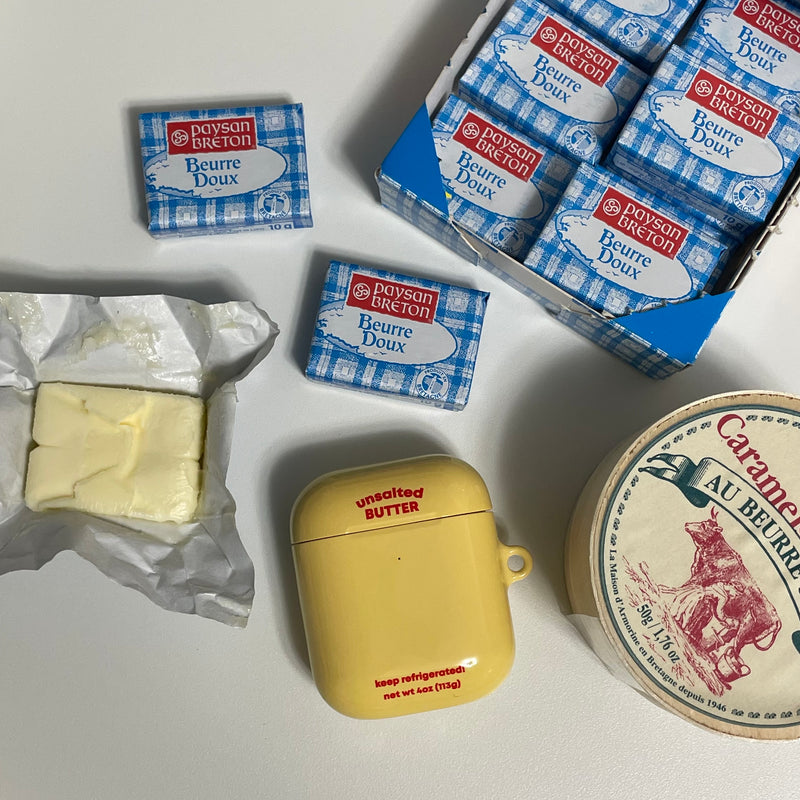 butter airpod case (6652555690102)