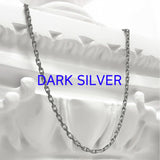オリジナル チェーンネックレス / [BLESSEDBULLET]original chain necklace_dark silver/silver/gold/black