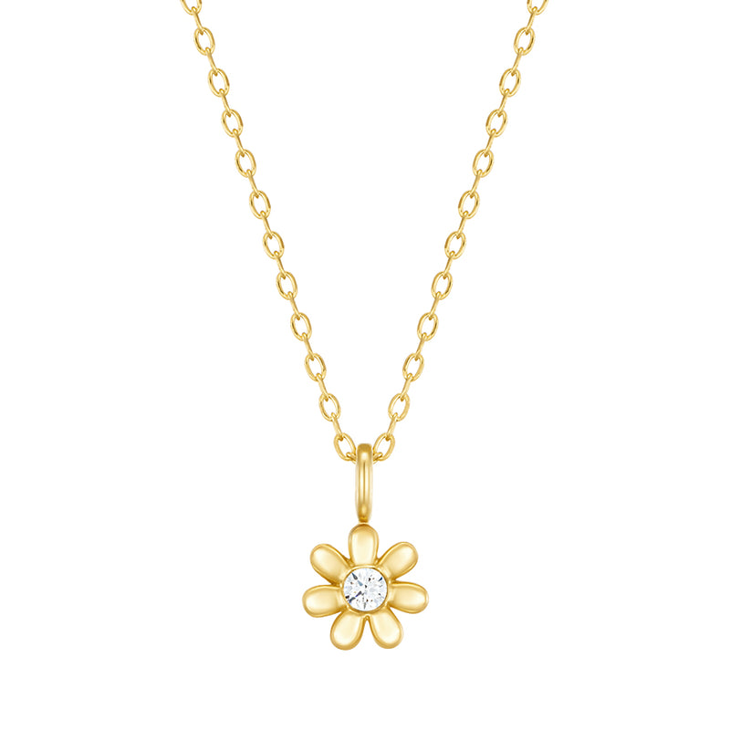 [24SP][sv925] baby flower necklace