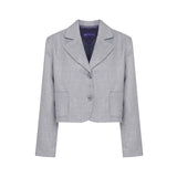Shining Tweed Short Jacket  (2 color) (6599440793718)