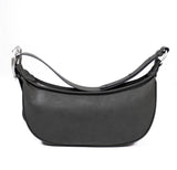 Hバックルソフトレザーホボバッグ / H-Buckle Soft Leather Hobo Bag (gray)