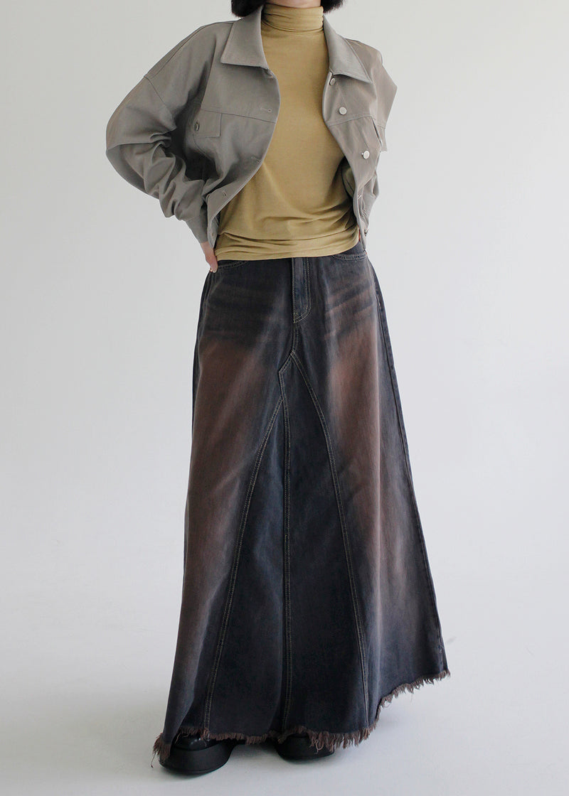 ダイイングロングスカート/no.451 Dying Long Skirt (2color)