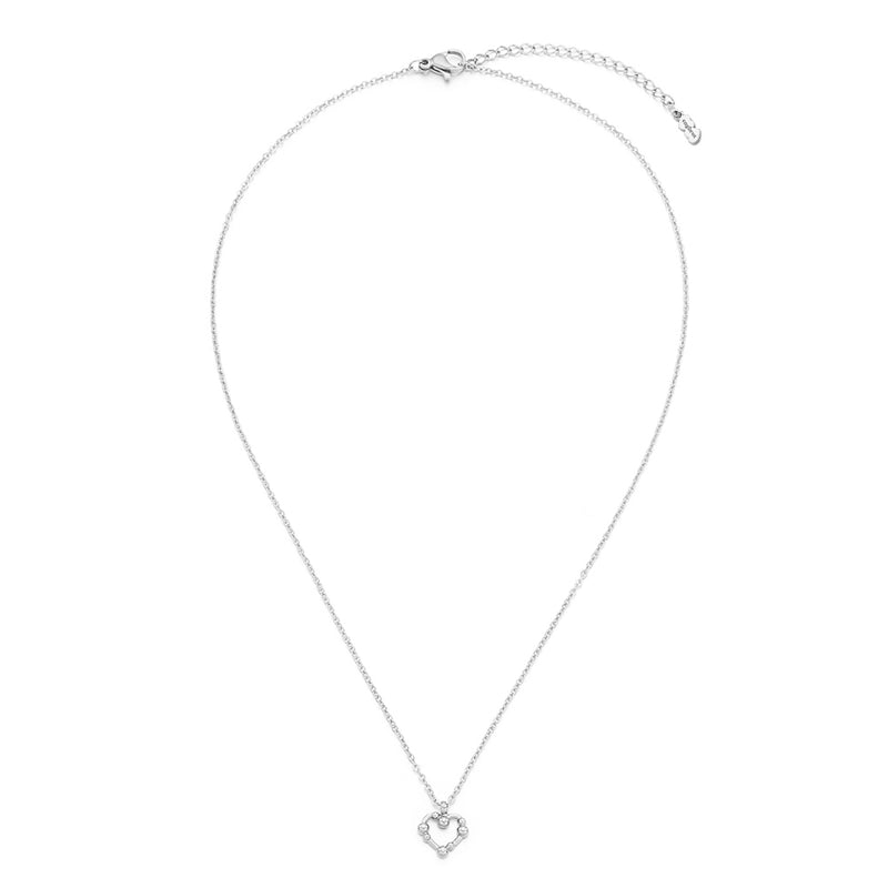 クロッティハートネックレス/clotty heart necklace