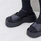 Shimo open toe hoop sandals