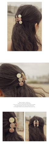 Opal glitter hair clip (6595939696758)