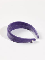 Lavender Purple Velvet Headband (6611536937078)