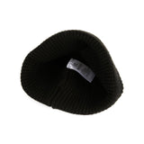 ボールドメタルティップハードウールウォッチキャップ / Bold metal tip hard wool watch cap