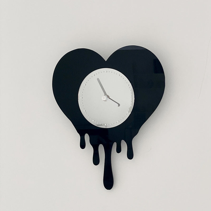マイブラディーロマンスサイレントウォールクロック / MY BLOODY ROMANCE Silent Wall Clock - Black