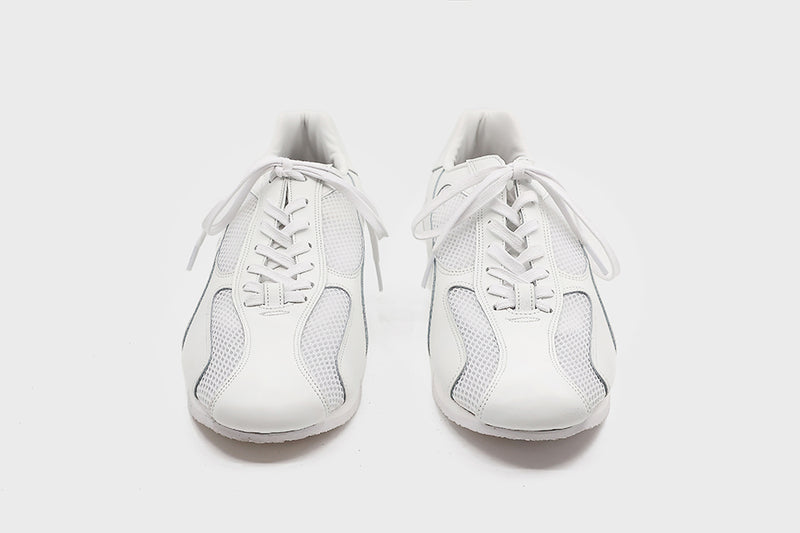 [Lab Series] Spider Leather Sneakers White