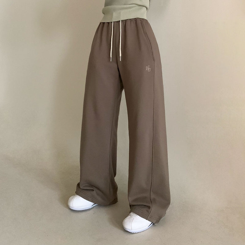[BELLIDE MADE / RENEWAL VER] Spring version embroidered two-way jogger training pants