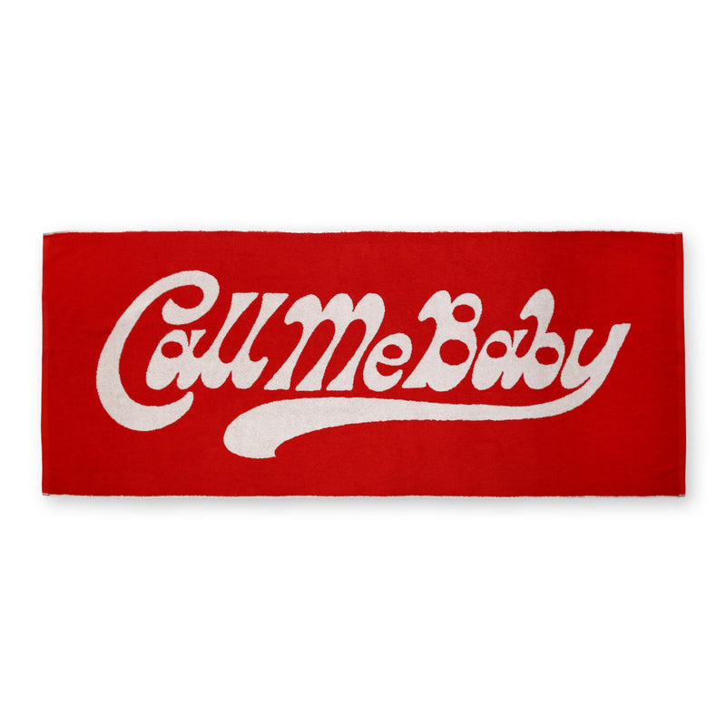 [Call me baby] TWB X Call Me Baby Logo _ Beach Towel / コールミーベビーロゴ_ビーチタオル (6626807840886)