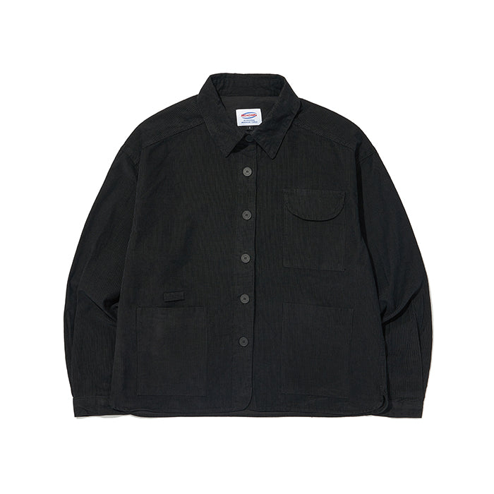 Pocket short shirts [black] (6609537106038)