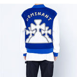 Dominant Chess Embroidery Stadium Jacket_Blue (6617186304118)