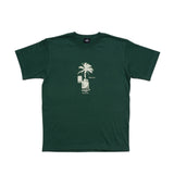 プラムツリーTシャツ/Palm tree Tee (GREEN)  (送料込)