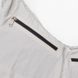 Knotted Shoulder Bag (Nylon-Silver)